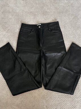 Aritzia Melina Faux Leather Pants
